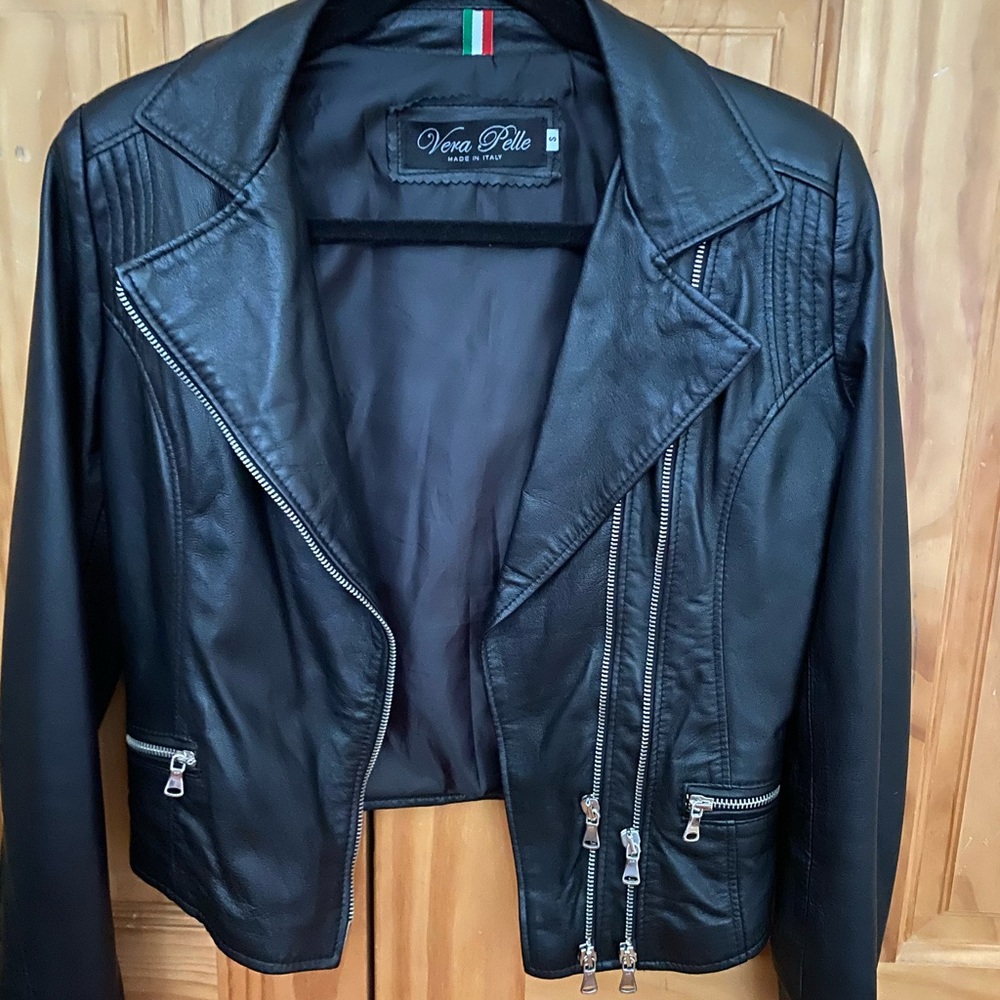 GENUINE ITALIAN LEATHER JACKET